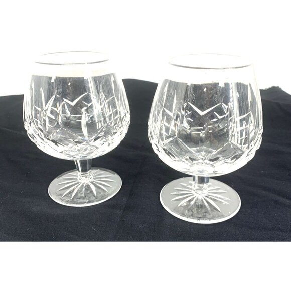 Waterford Other - Waterford Lismore Brandy Snifters Crystal Goblets 5" Lot of 2